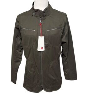 NWT VERTX Trailhawk Utility Jacket‎ in Nightstalker Brown Women's Size Medium